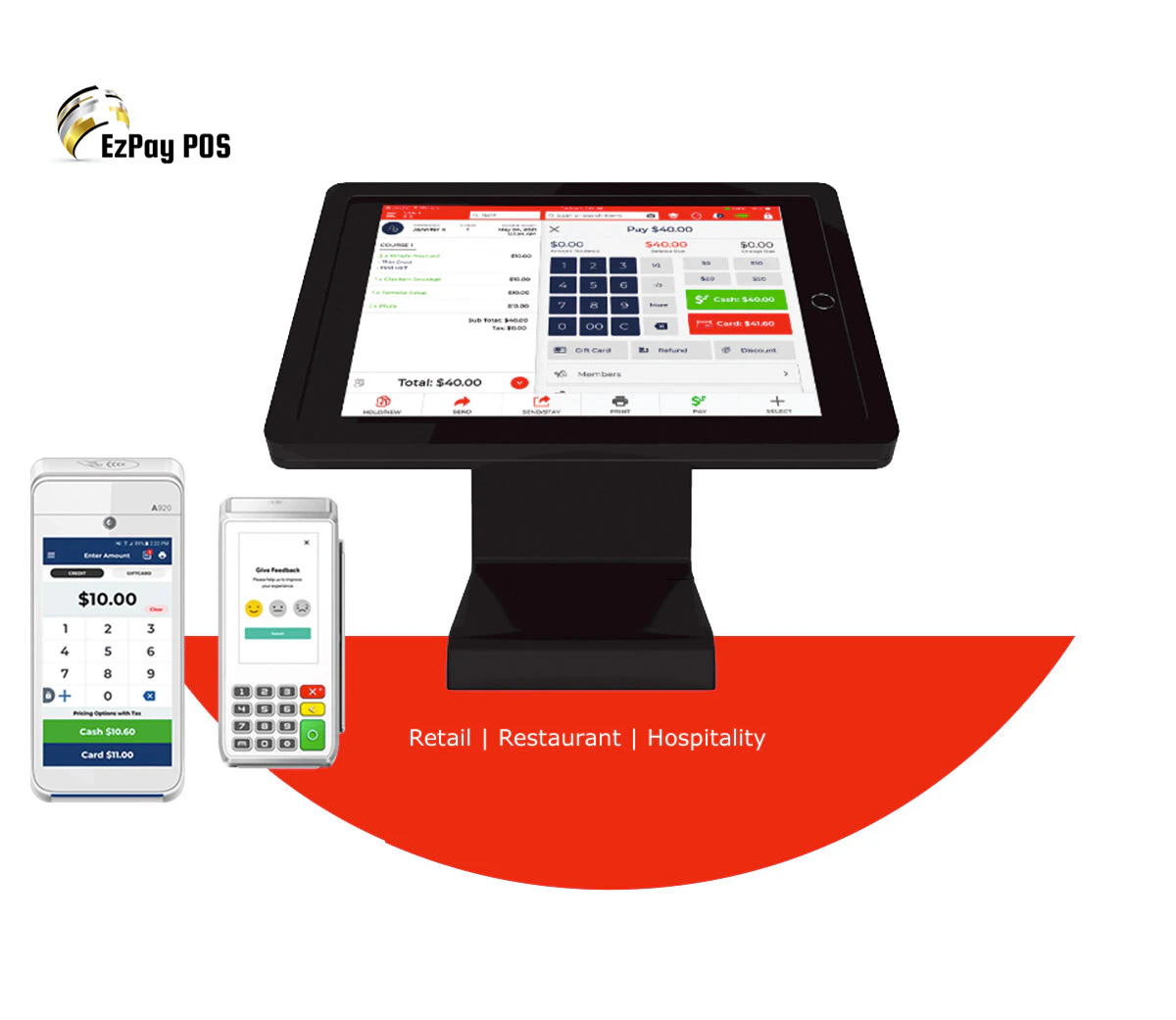 screenshot of EzPay America